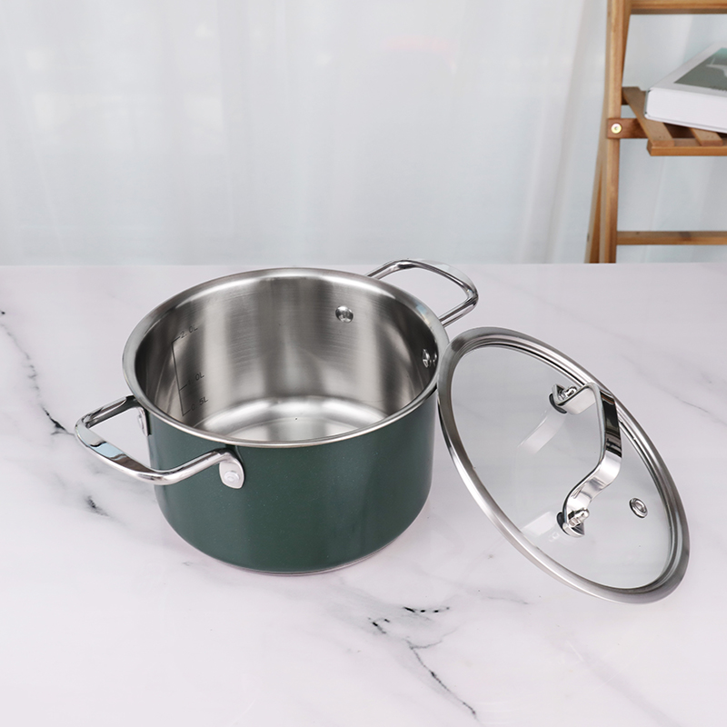 Kitchen Set Stainless Steel Cookware Set OEM ODM Color 3pcs