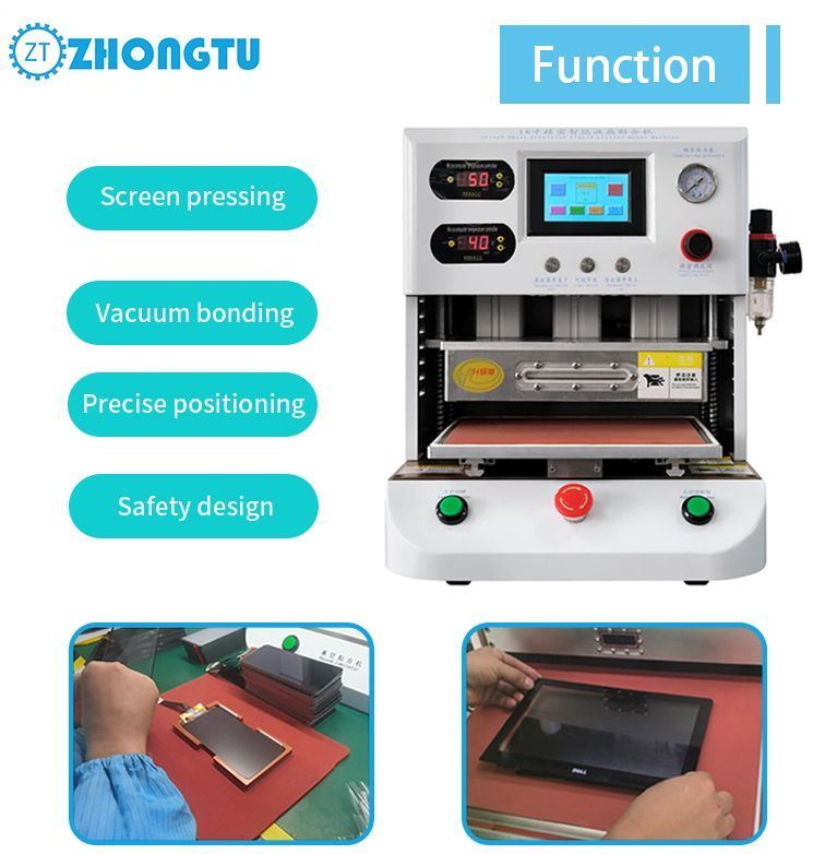 Nine Years Experience in Independent of Factory Manufacturer Vacuum Oca Laminate Machine for Phone Tablet Repair