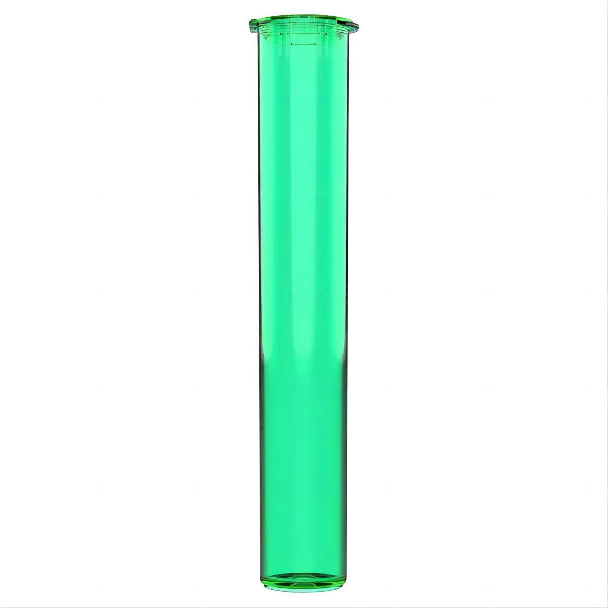 Custom Biodegradable 116mm Black Squeeze Pop Top Pre Roll Child Resistant Tubes