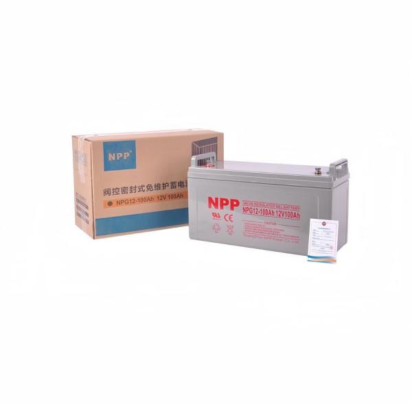 NPPower VRLA Valve Regulated Lead Acid Batteries Deep Cycles 12V 90Ah Gel