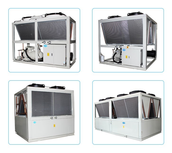 OEM Support Industrial Air Cooled Water Chiller R410A ISO9001