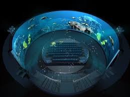 360 Degree Large Curved Projection Screen Custom Sizes With Stand