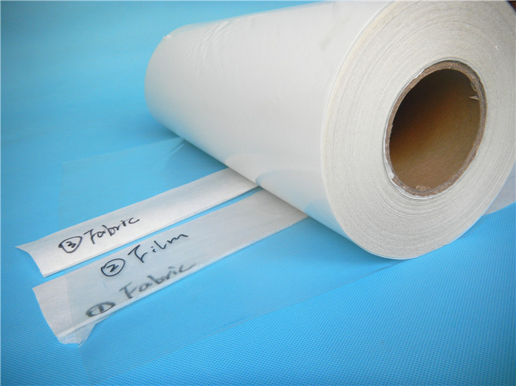 5M/S Hot Melt Adhesive Film For Textile Fabric 100 Yard / Roll
