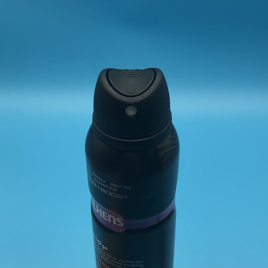 Cruelty-Free Deodorant Body Spray Valve with Fresh Fragrance for Spray Type