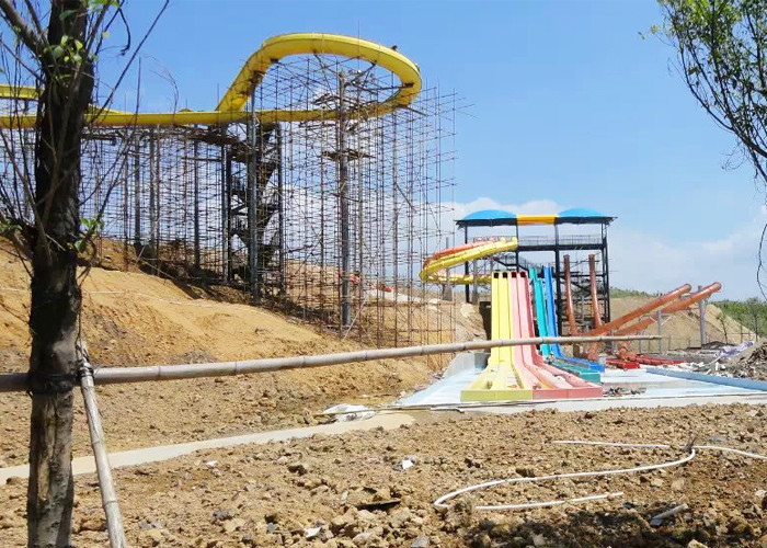 Hotel And Resort Fiberglass High Speed Water Slide