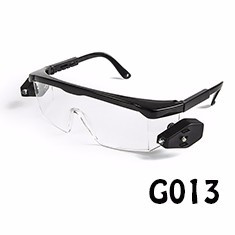 Adjustable Legs G013 Safety Glasses with LED Light and High Visibility
