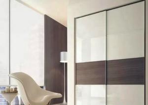 Buy cheap Various Colors Lacobel Painted Glass 8mm Thickness For Wardrobe Sliding Door product