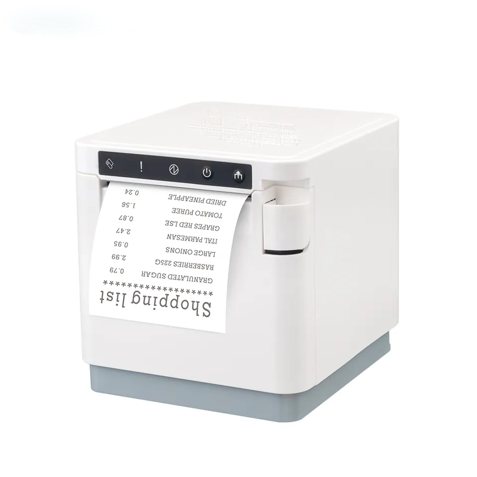USB/LAN/Serial/BT/WIFI/Ethernet Connectivity 80mm Desktop Thermal POS Printer 150 KM Print Life