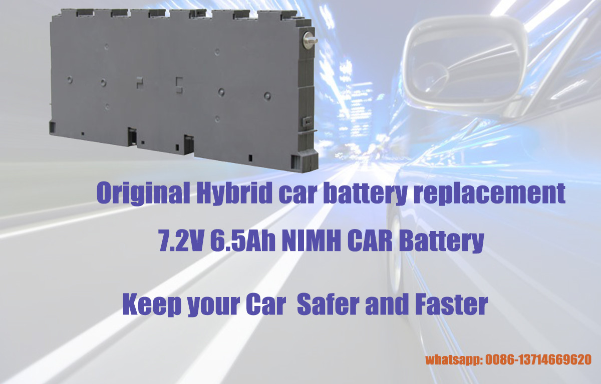 6500mAh Hybrid Electric Vehicle Battery Nimh Prius Hybrid Car Battery 144V