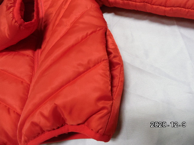 Active Dye 100% Spun Polyester Size 122 Kids Zipper Jacket For Winter
