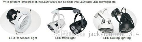AC220V AC110V 35W 30W dimmable E27 led par30 light led par30 lamp with OSRAM 3030 leds Replace 70W metal halide