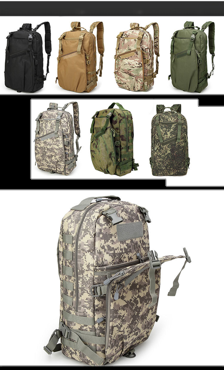Outdoor Travel Special Shoulder Large Capacity Backpack for Hiking and Biking in Khaki