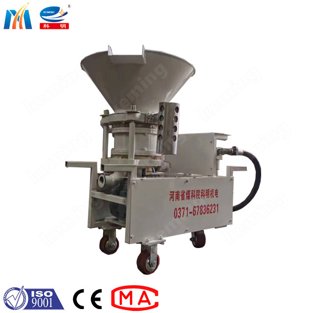Refractory Dry Shotcrete Machine 2~3 M3/H Mini Gunite Refractory Equipment