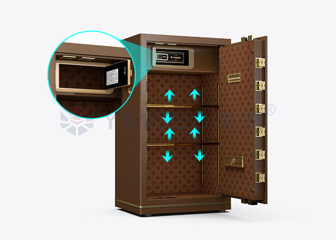H1000mm Solid Steel Electronic lock Luxury Office Safe Box For Security YB/N7-100