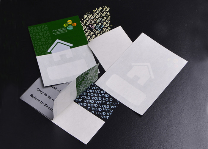 Customized warranty adhesive antifake peef off VOID sticker printing