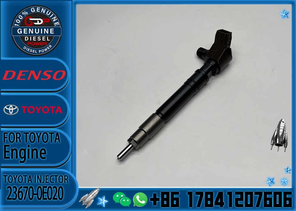 Wholesale Of New Materials Auto Parts Japan Car Engine OEM 23670-0E020 Diesel Fuel Injector