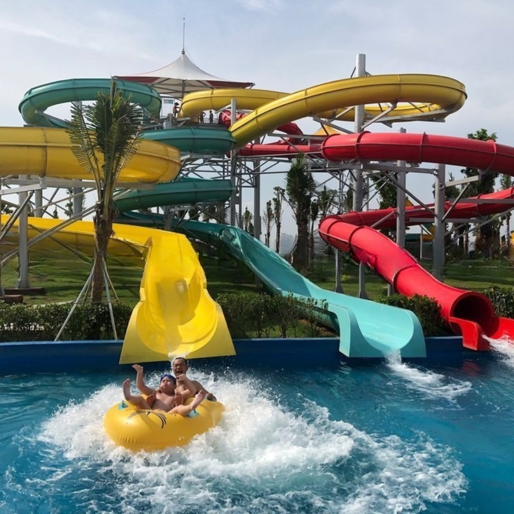 Aqua Park Amusement Rafting Water Slide for Teenagers