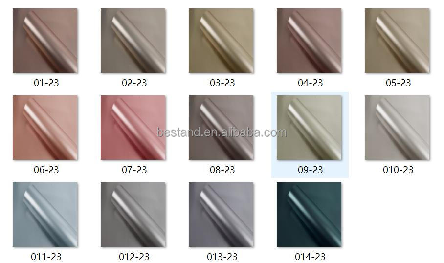 Waterproof Kitchen Heat Resistant Wallpaper Peel and Stick Metal Foil Contact Paper Self Adhesive Oil-Proof Sticker
