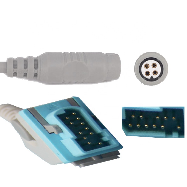 IBP adapter cable Compatible for Fukuda Denshi to B.Braun transducer