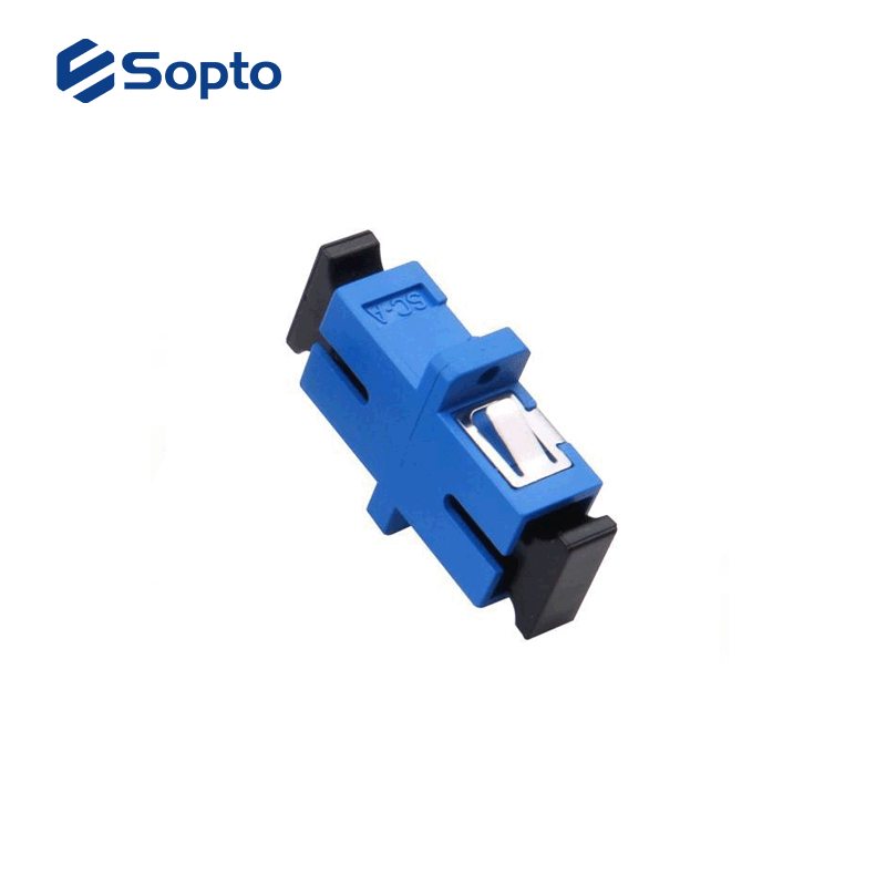 Simplex SC/SC Fiber Optic Cable Connectors Female To Female For Local Area Network