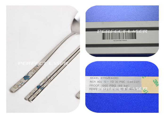 20W 30W 50W Color Laser Marking Machine For Metal