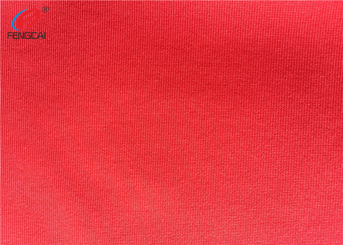 Stretch Knitted Elastic Nylon Spandex Fabric Swimwear Material UV Resistant For Sports