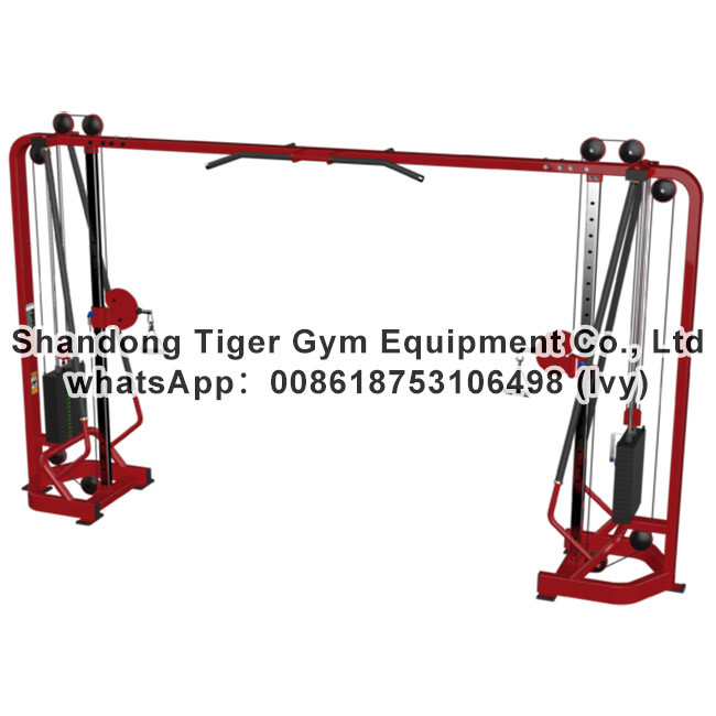 Single Station Gym fitness equipment machine Adjustable Crossover exercise machine