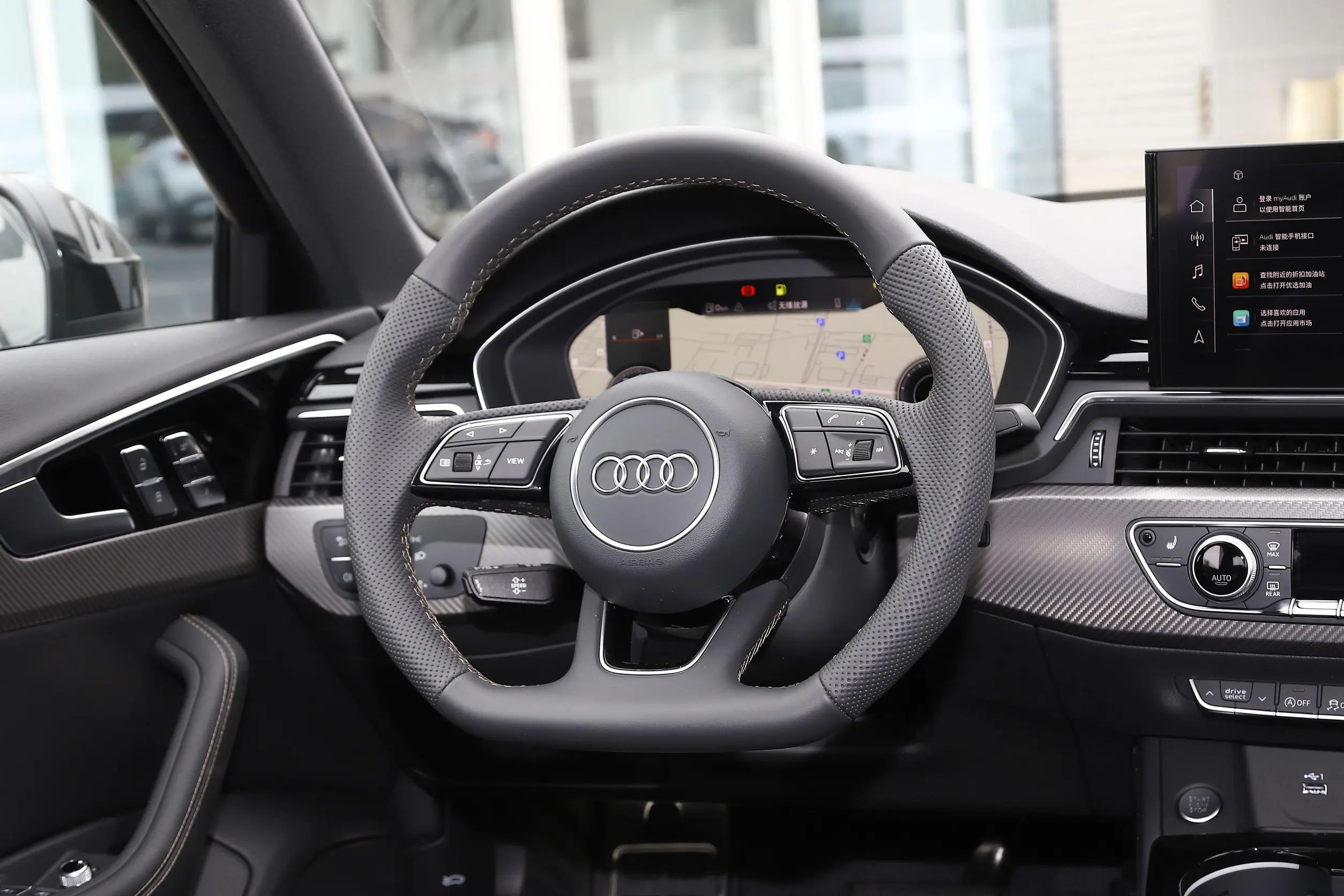 100-150Ps Maximum Power Audi A4L Auto Vehicle TPMS Gasoline Cars Petrol Fuel Automatic Gear Box Similar to A6L A7L Models