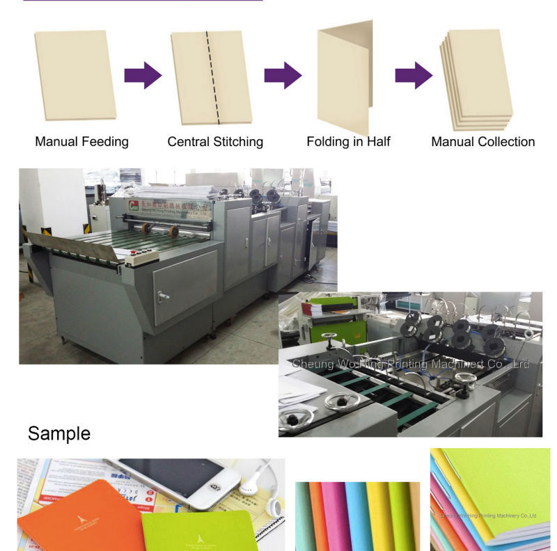 Professional Folding Stitching Machine Book Wire Stitching Machine