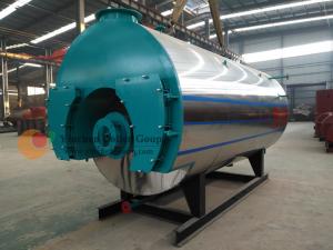 Buy cheap Small Size Gas Fired Hot Water Boiler / Fire Tube Boiler And Water Tube Boiler product