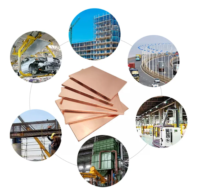 Metal 99.99% Pure C31600 C32000 C34000 C34500 C35000 C35600 5mm 1mm Copper Plate