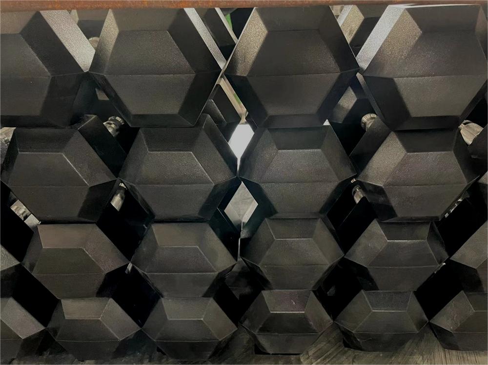 WHOLESALE Free Weight Rubber Hex Dumbbells Set Pair Hexagonal Dumbbell for Strength Training