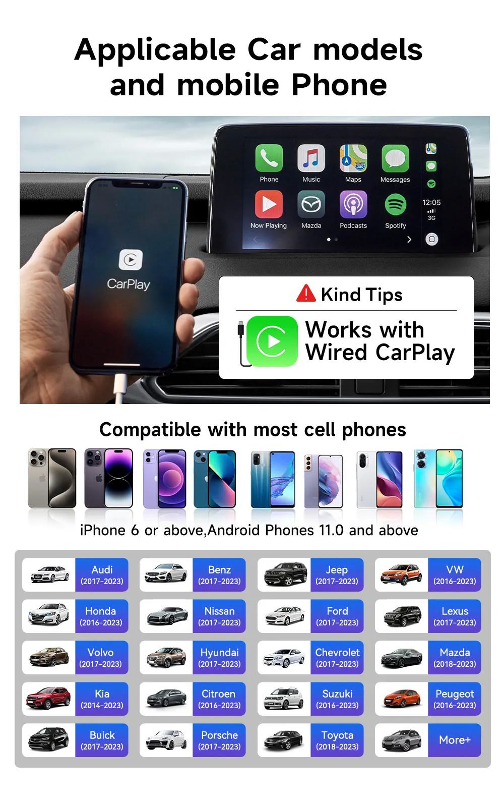 Android Box Cpc200 Tbox Ambient Usb 64Gb Sim Tf Card Slot Wireless Mouse Remote Control Car Play Box Carplay Ai Android 13