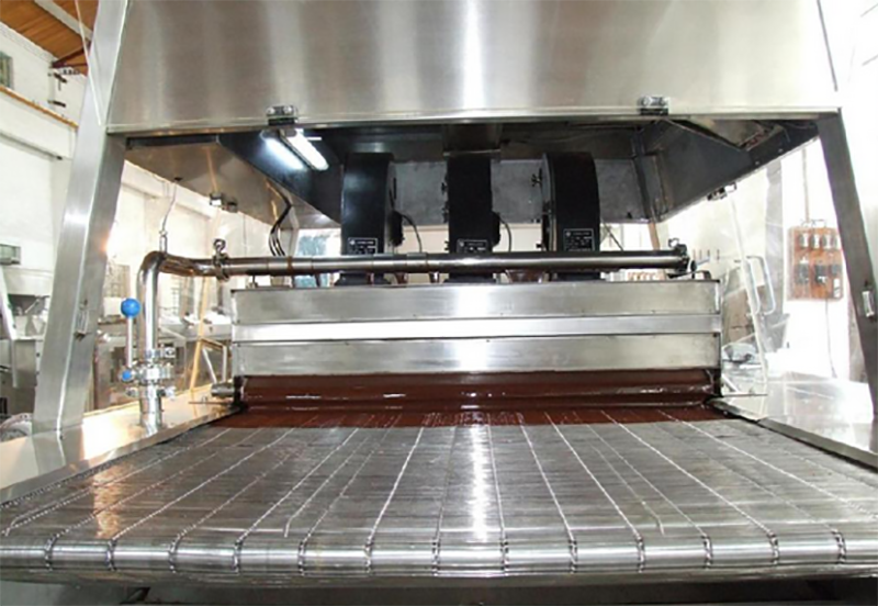 150kg Per Hour Commercial Chocolate Dipping Machine