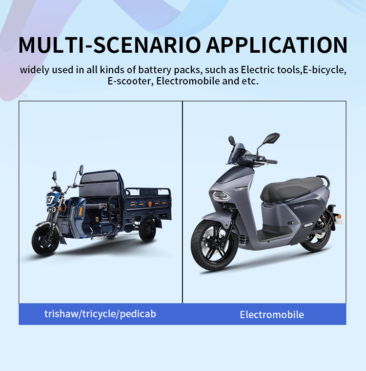 15S 16S 48V 59V 20A 25A 30A Balance Bms For Two Wheeler Lifepo4 Sodium Ion NMC Battery