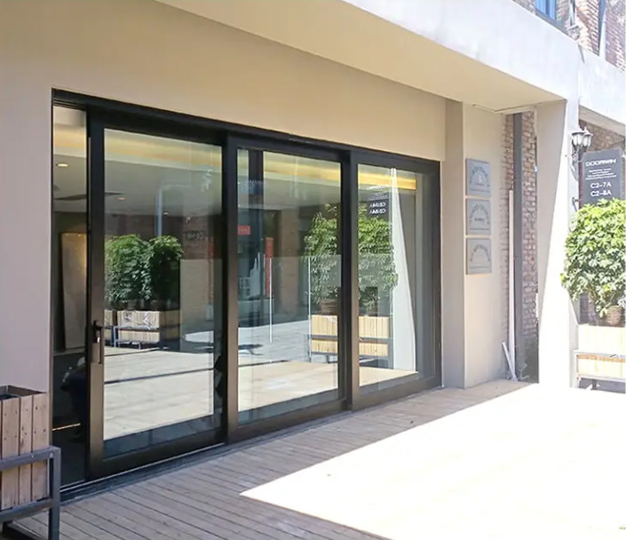 Minimalist Design Waterproof Aluminum Lift And Slide Doors For North American Market