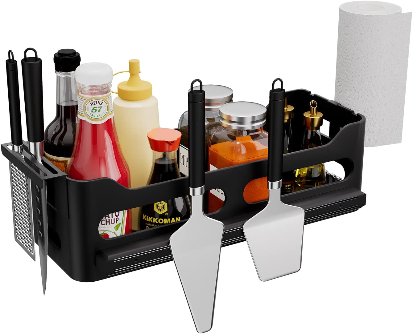 Griddle Caddy for 28"/36" Blackstone Griddles Prep Cart Space-saving Grill Caddy