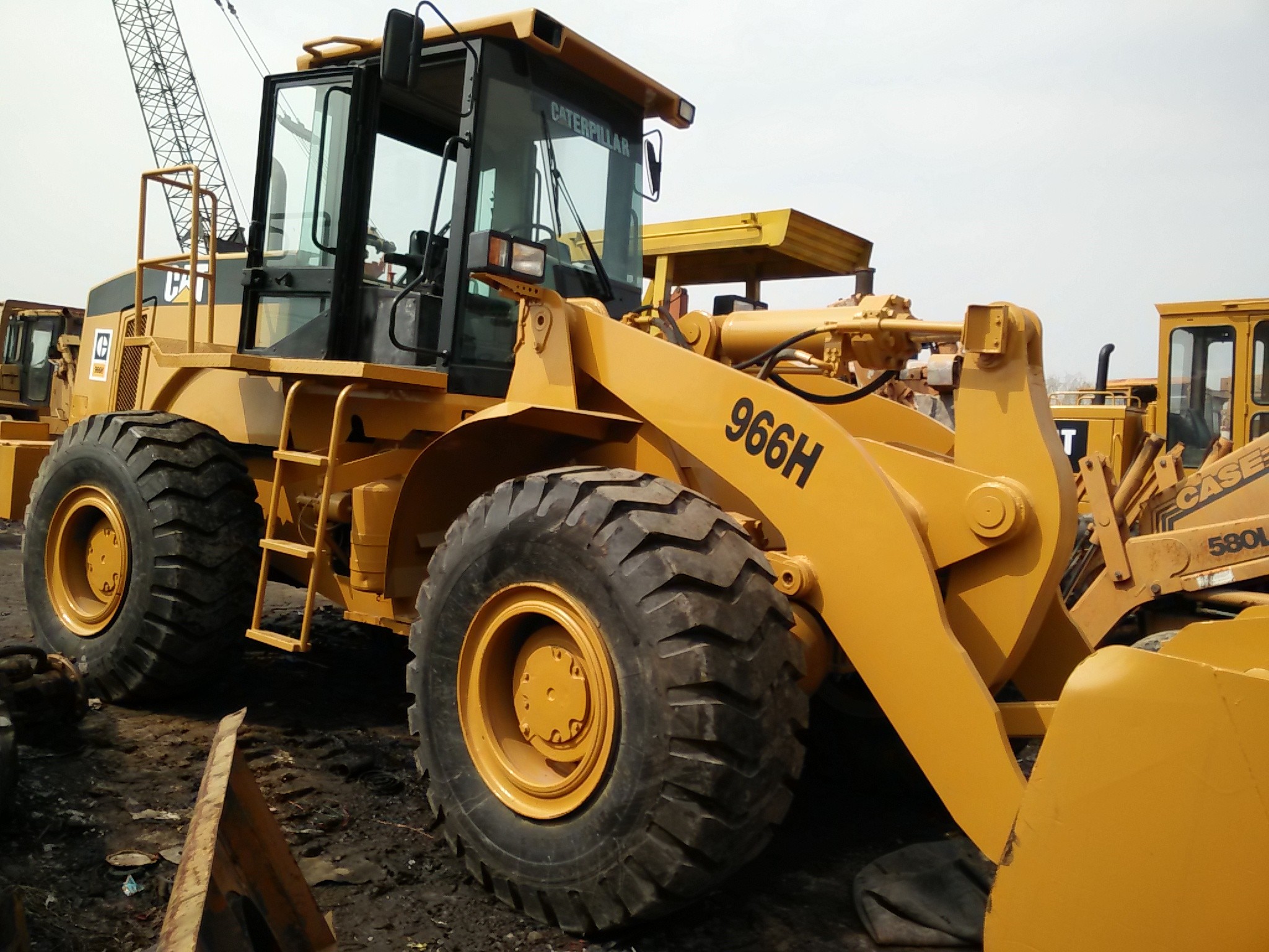 Seconhand Cheap Price 5 tons Wheel Loader , Used Wheel Loader 966H For Sale