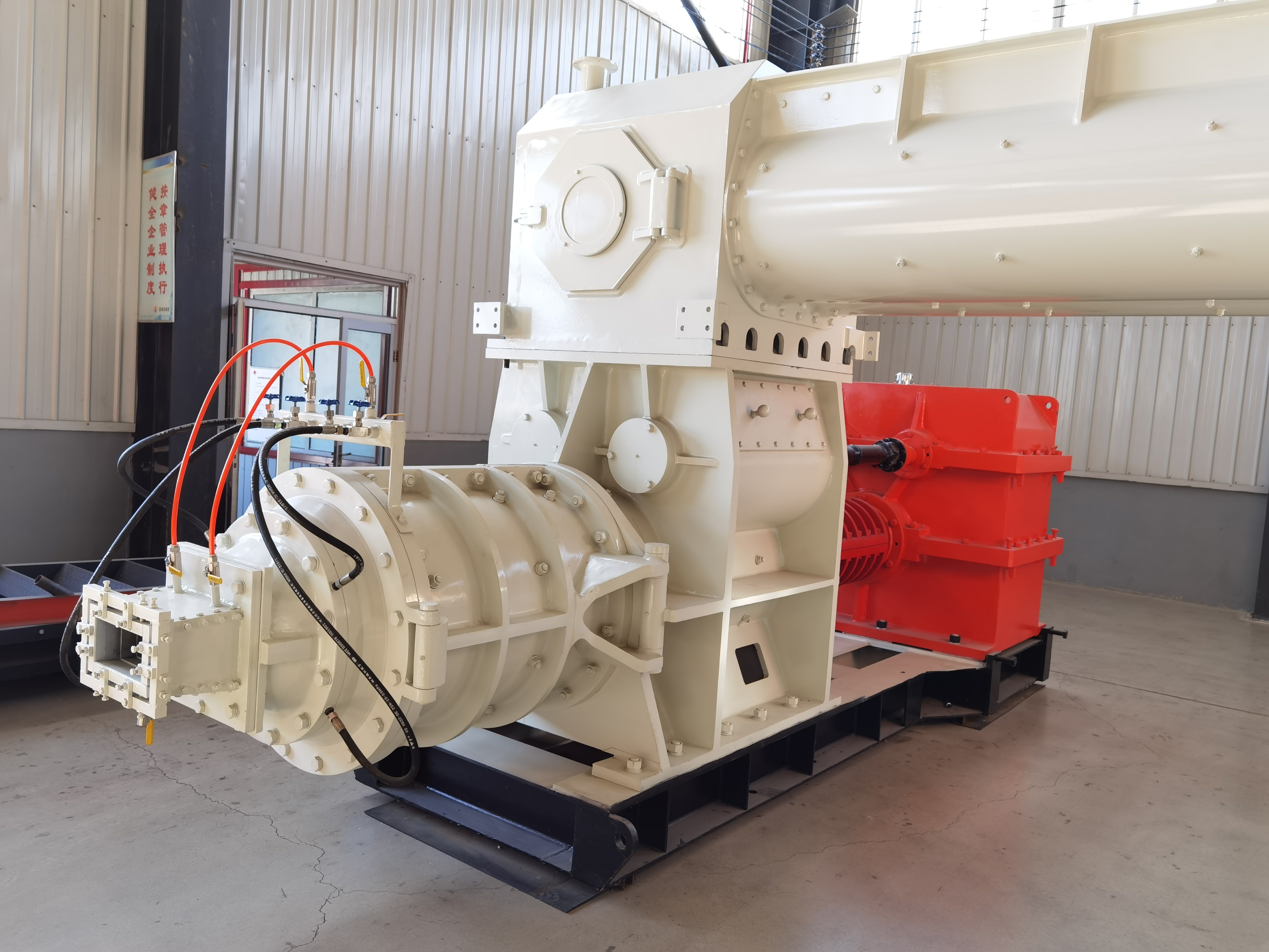 550mm 32000pcs Per Hour Clay Brick Making Machine With Dryer