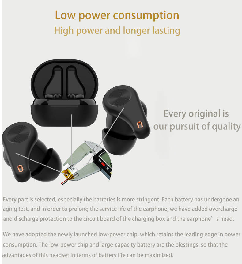 ANC True Wireless Earphones Noise Reduction Double Wireless Charging No Delay