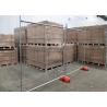 Buy cheap Iron Metal 2.1*2.4m Welded Temp Construction Fence from wholesalers