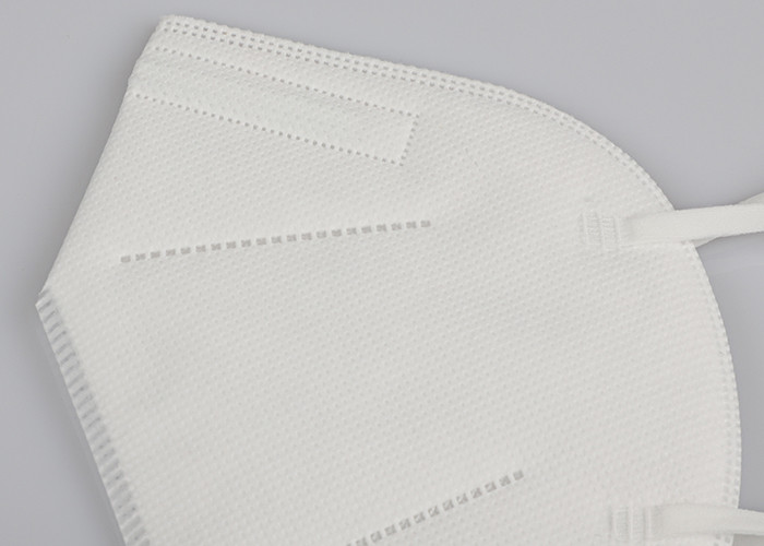 3D Stereo Cropping Ffp2 Respirator Mask , Disposable Nose Mask No Glue Bonding