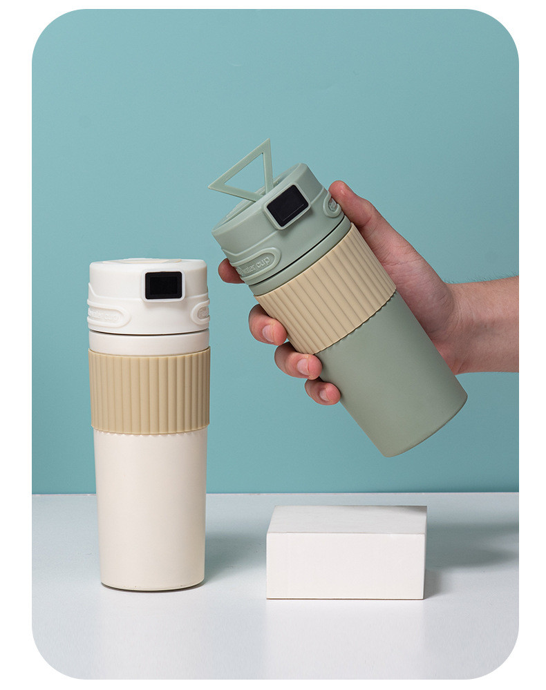 400ml Smart Touch Display LED Vacuum Stainless Steel Termo Digital Tumbler