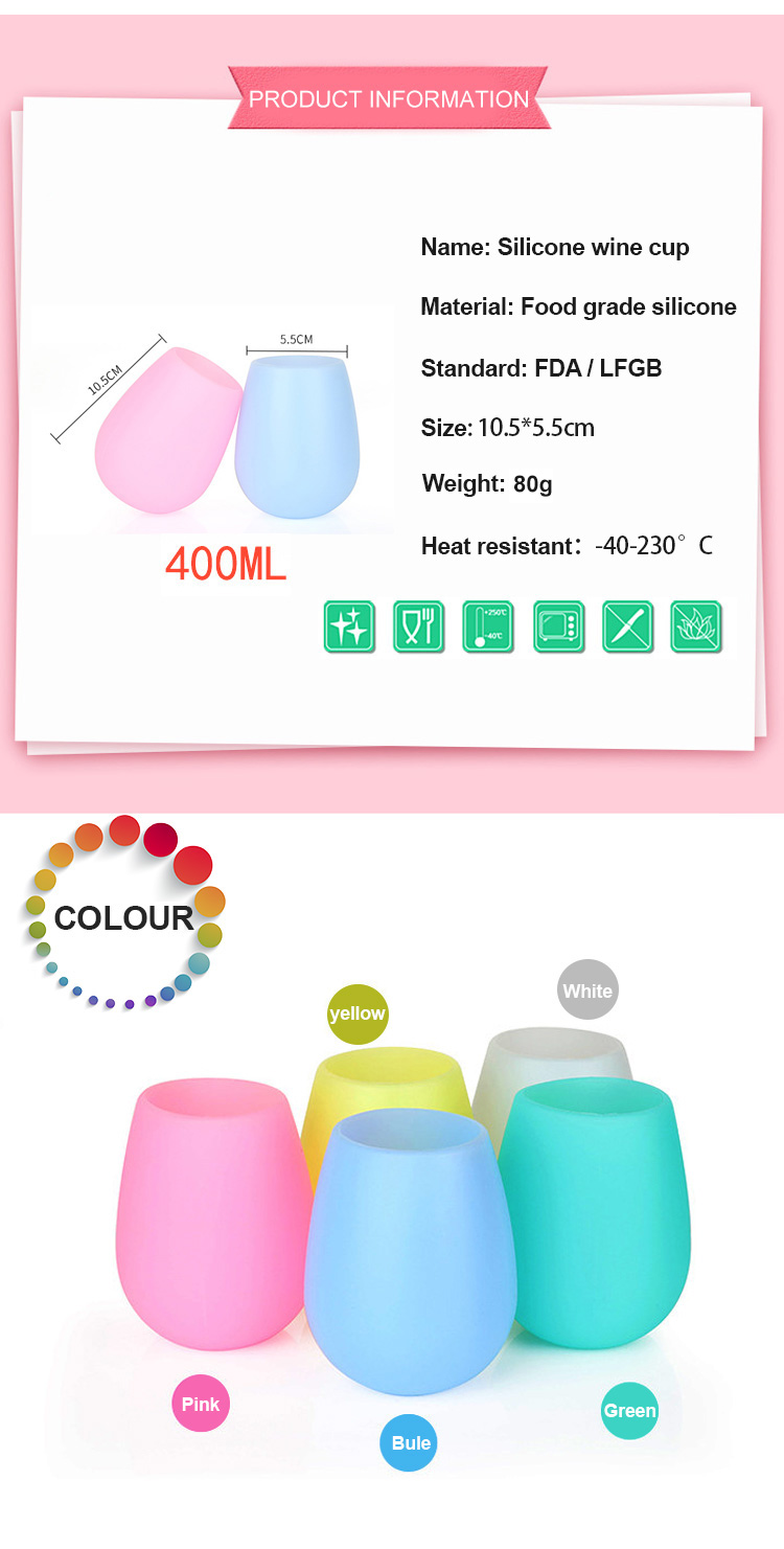 80g Collapsible Silicone Coffee Cup