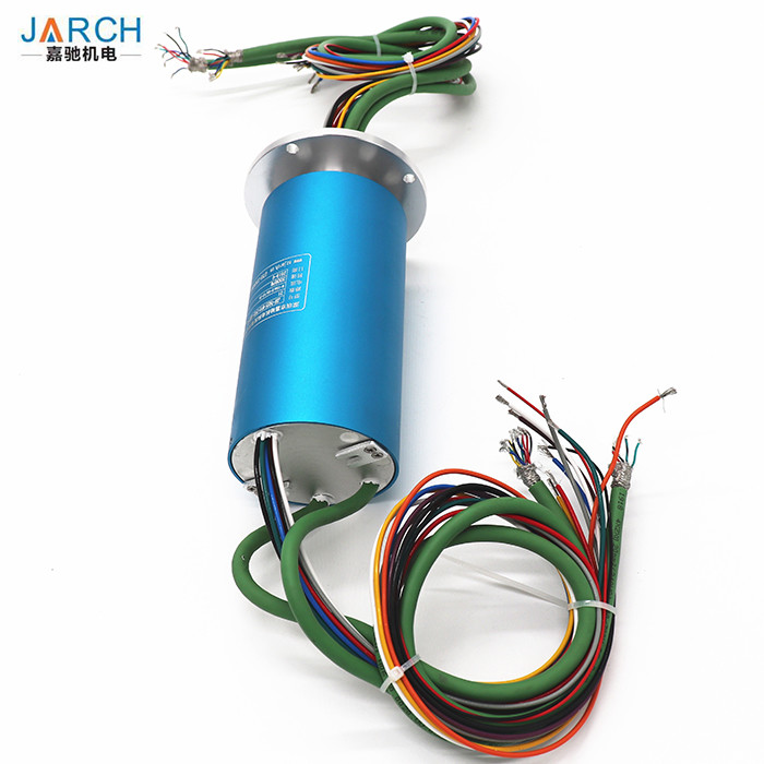 IP68 5A 9 Circuits 15A Through Bore Rotary Joints