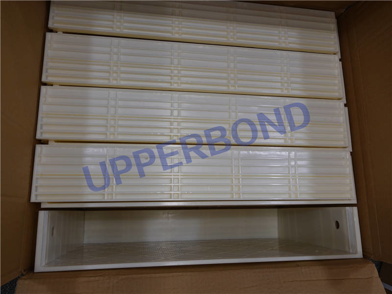 Multi - Sizes Cigarette Filter Rod Tray Loading Plastic Trays For Making Machine MK9