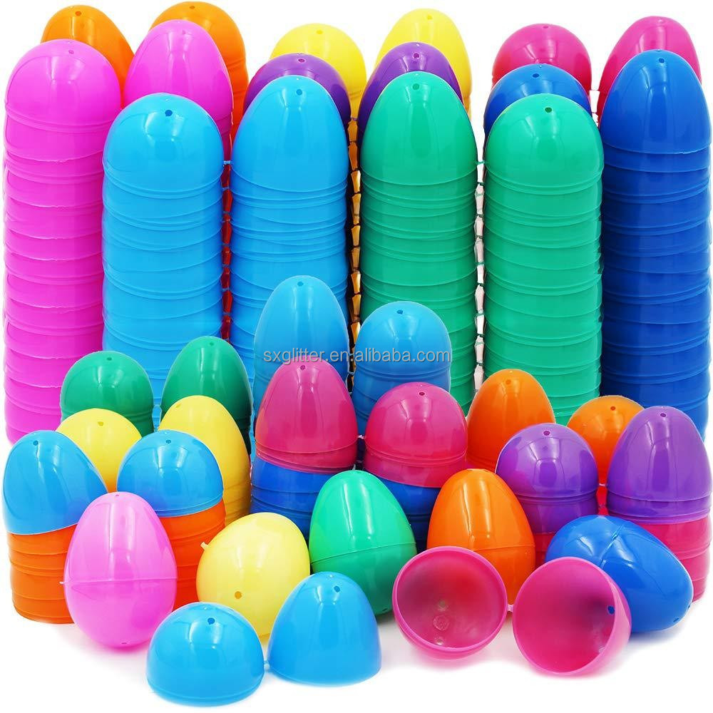 Personal 6CM Easter Eggs with Toys Inside 2025 Plastic Fillable Easter Gift Set