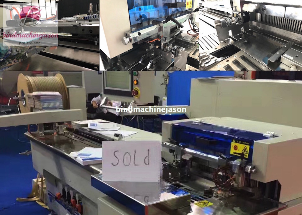 Double ring inserting machine inline hole punching PBW580