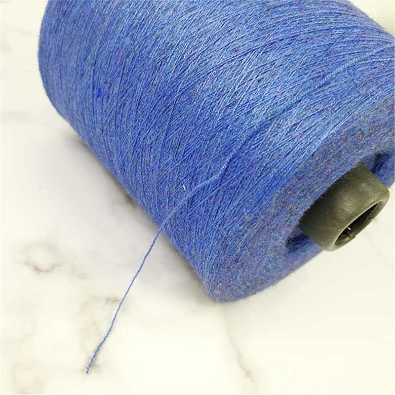 High quality PBT dyed fancy knitting viscose blended core spun yarn