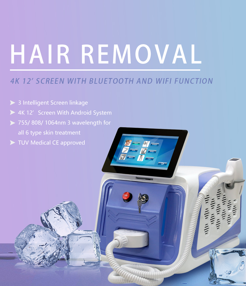 ODM OEM Portable Hair Removal Machine Diode Laser Beauty Machine